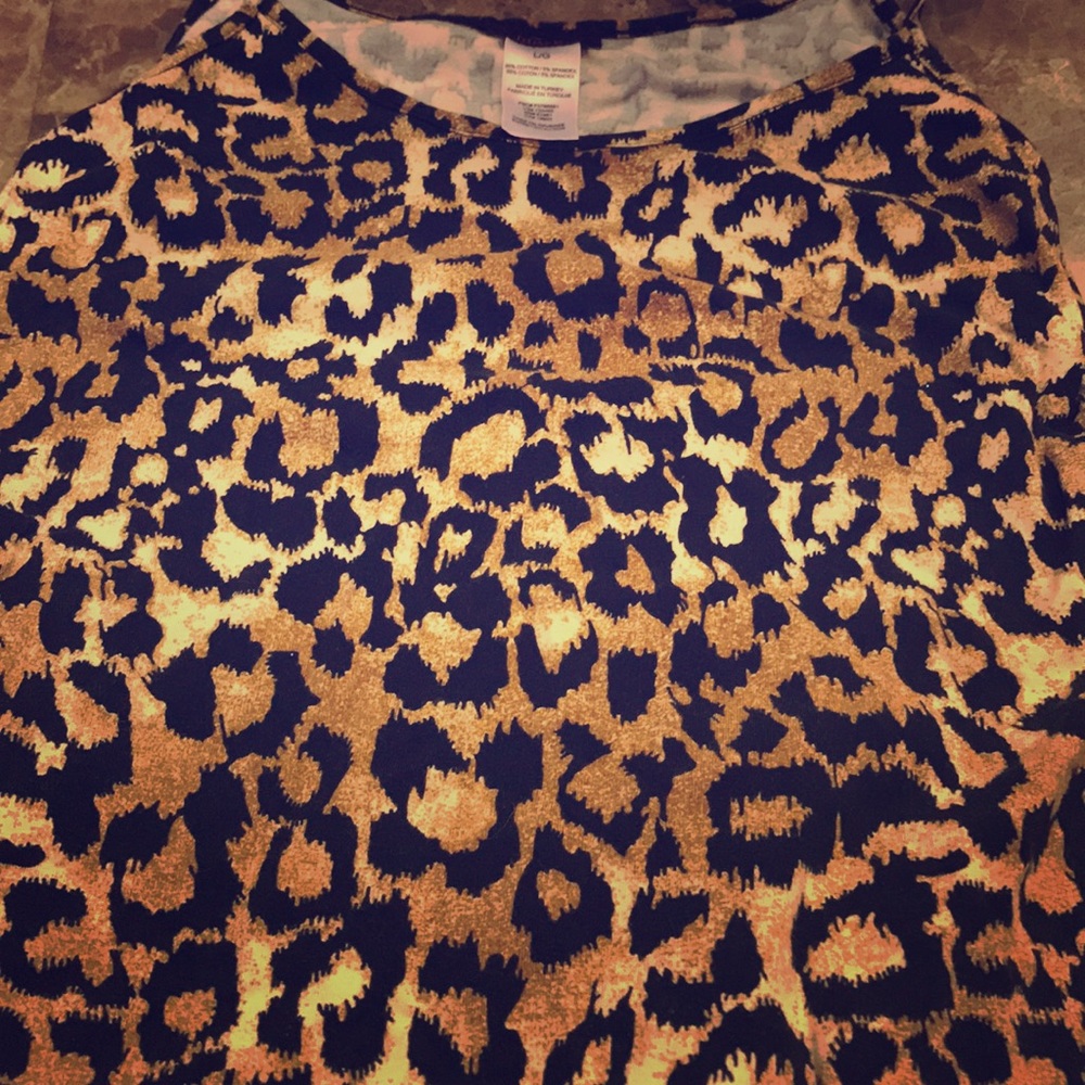 Leopard print cami